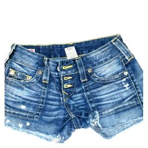 Jean shorts